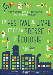 Festival du livre et de la presse d'écologie "À quoi rêvent les villes ?"