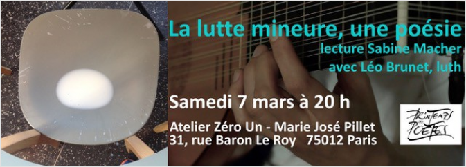 Lecture en musique avec Sabine Macher et Léo Brunet