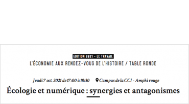 Conférence - Écologie et numérique : synergies et antagonismes